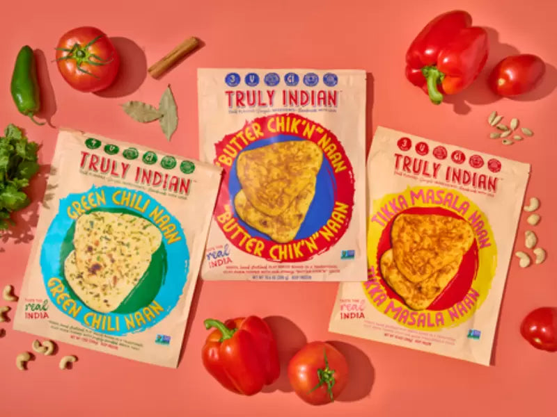 Truly Indian launches two new vegan naan flavors