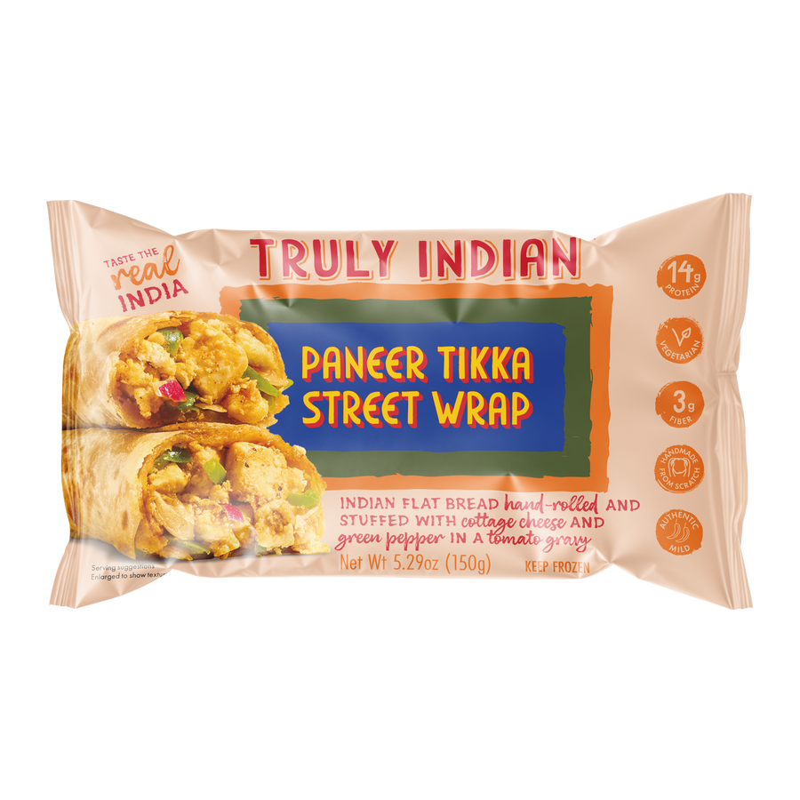 Paneer Tikka Street Wrap