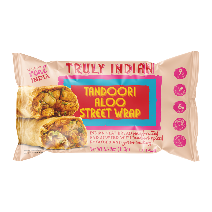 Tandoori Aloo Street Wrap