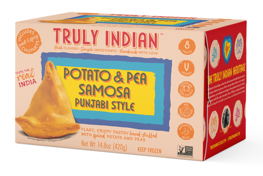 potato & pea samosa