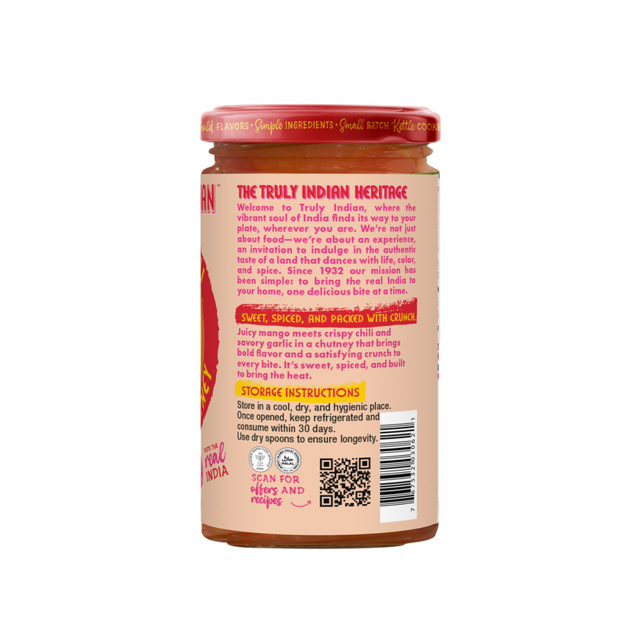 Crispy Chili Mango Chutney