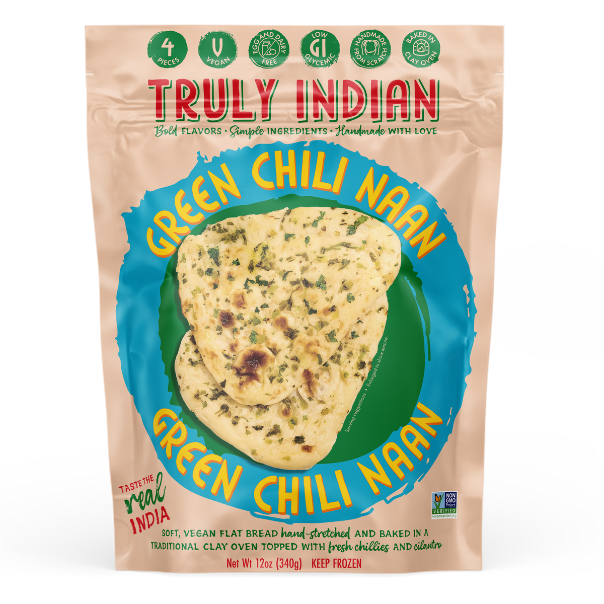 Loaded Veggie Vegan Naan Flatbread