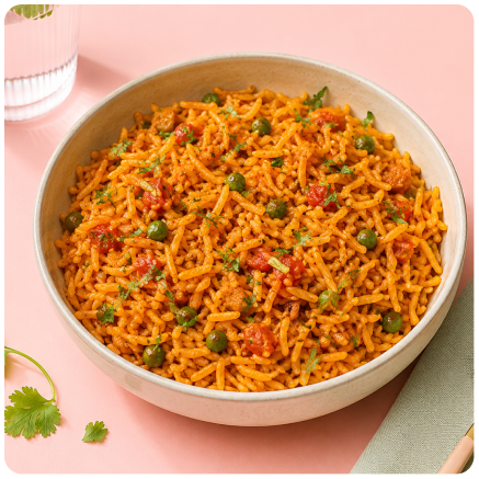 Tikka Masala Tangy Tomato Rice