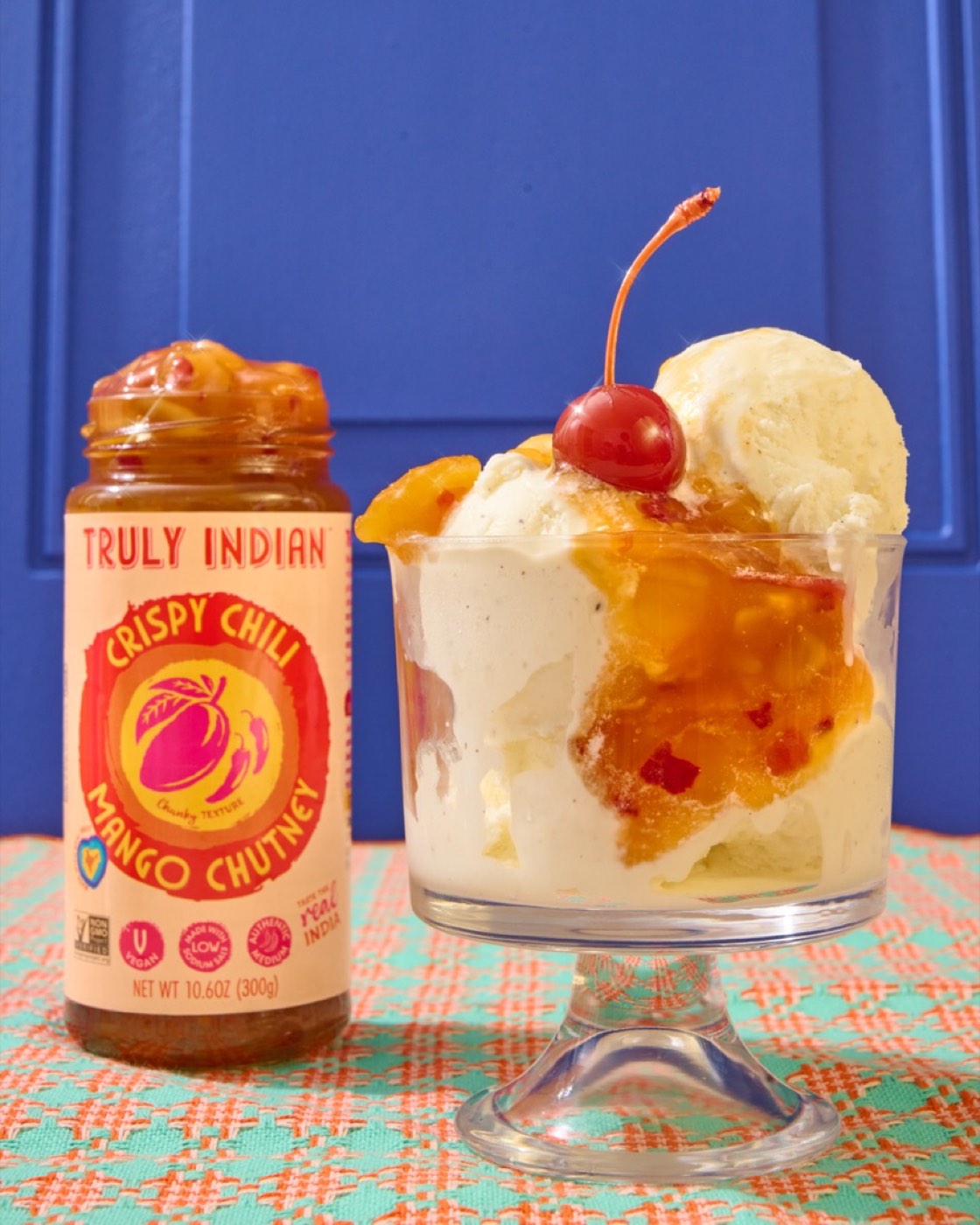 Crispy Chili Mango Ice Cream