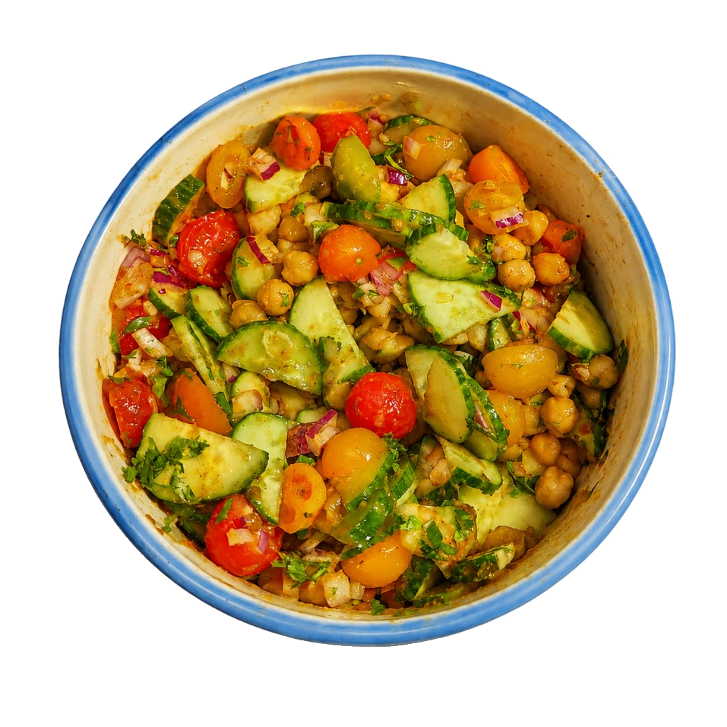 Chana Chaat Summer Salad