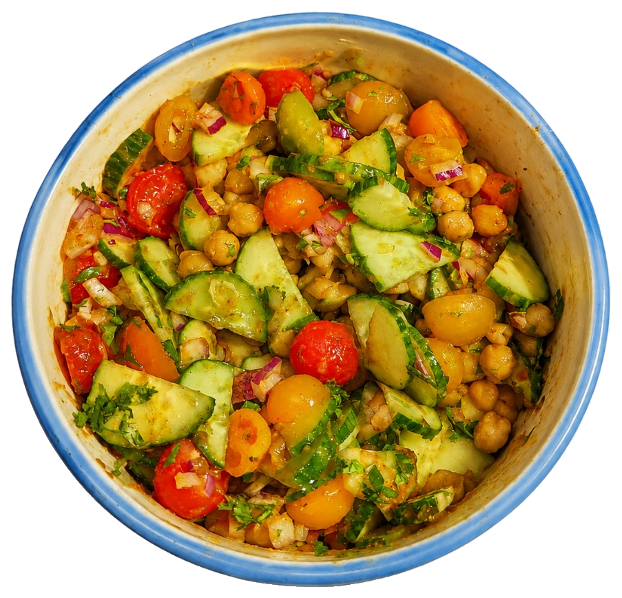Chana Chaat Summer Salad