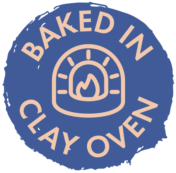 Baked in a clay oven
