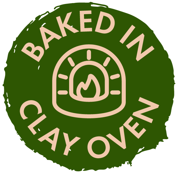 Baked in a clay oven