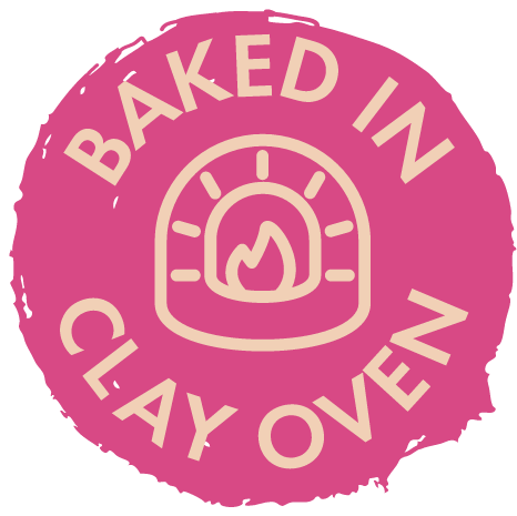 Baked in a clay oven